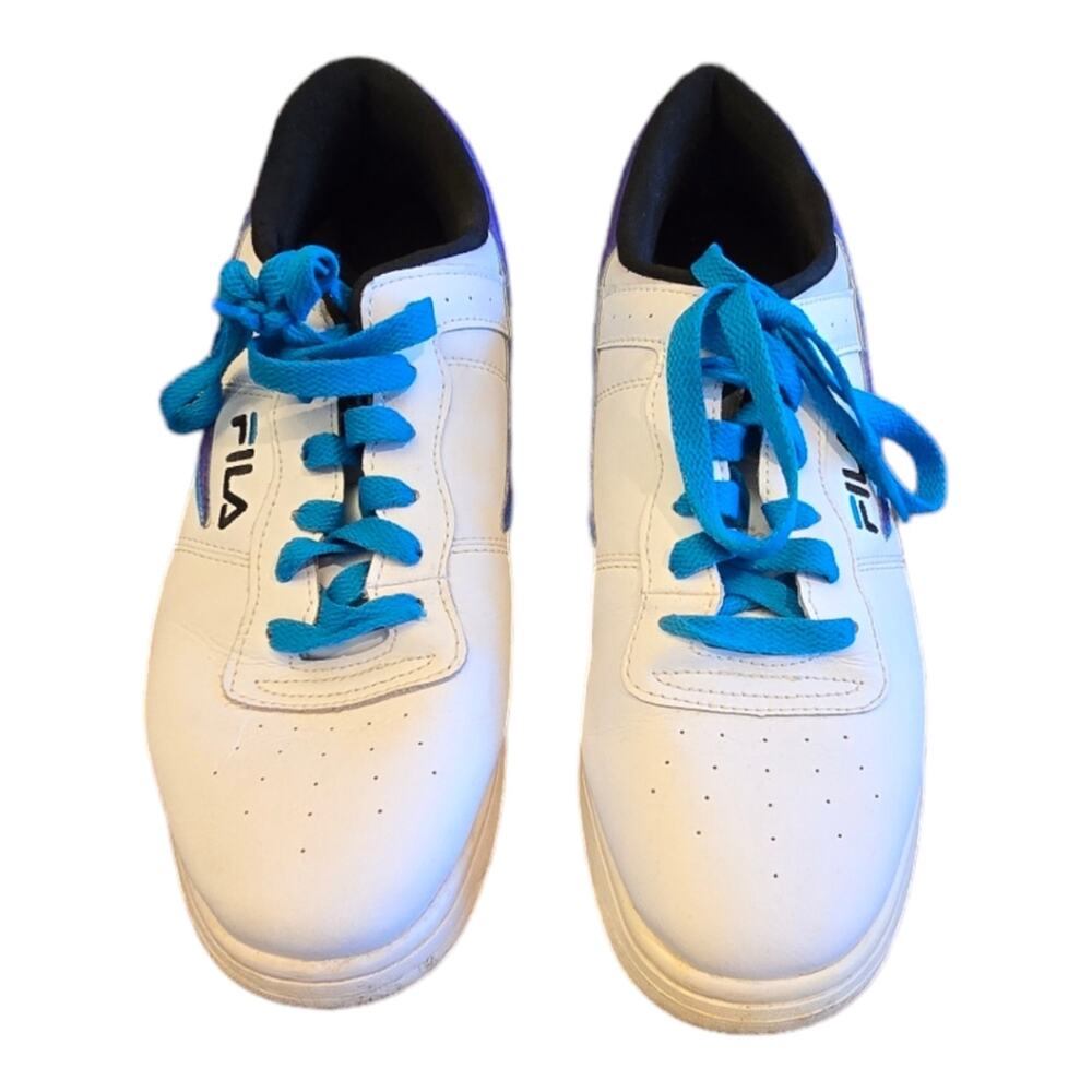 Fila Original Fitness SLV 1FM00623-148 Mens White Lifestyle‎ Sneake Shoe sz 9
